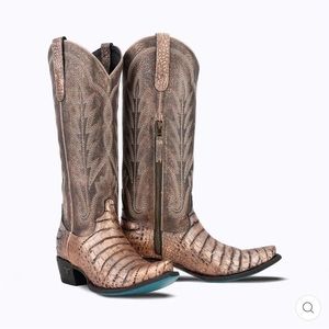 Lane Boots rose gold skylight